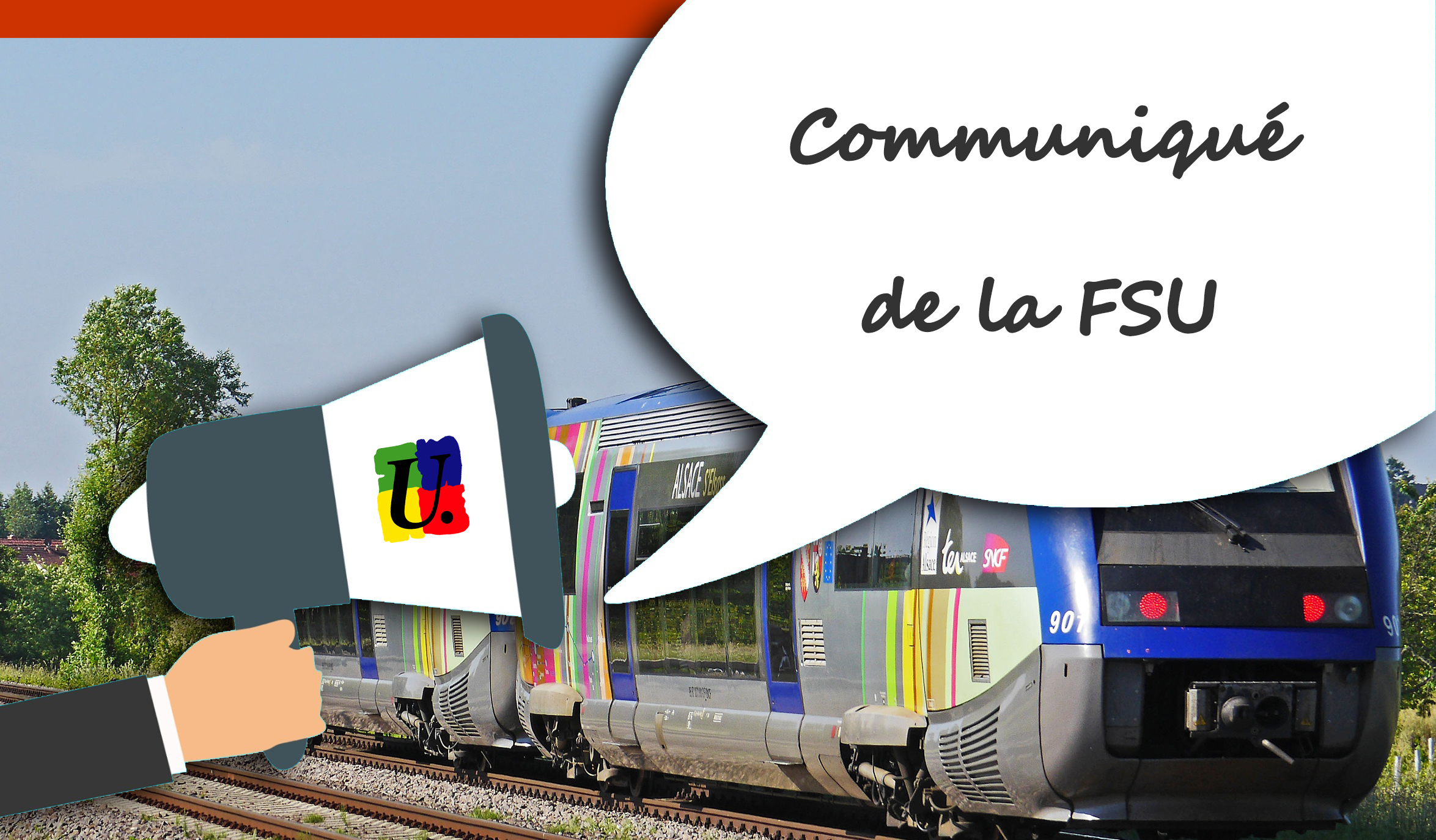 La FSU soutient les agent.e.s de la SNCF en grève